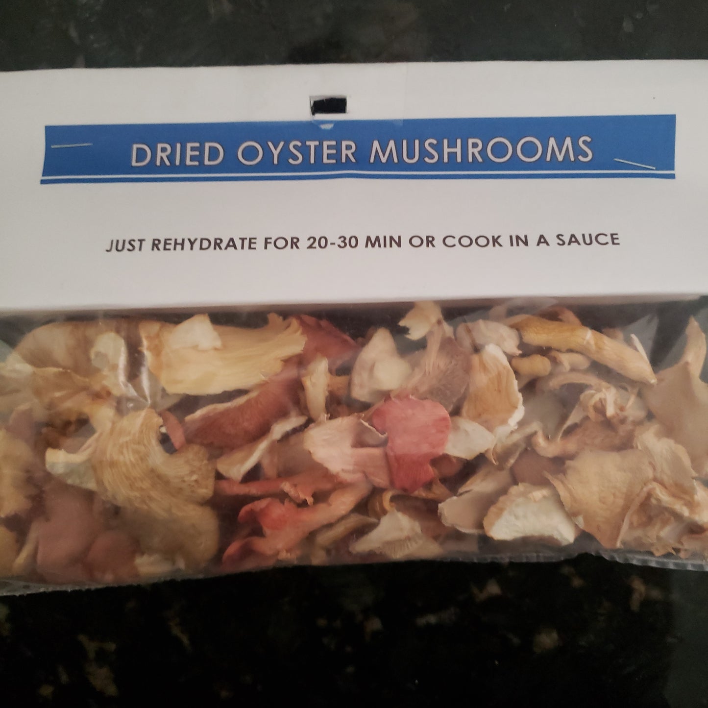 Dehydrated Oyster Mushrooms